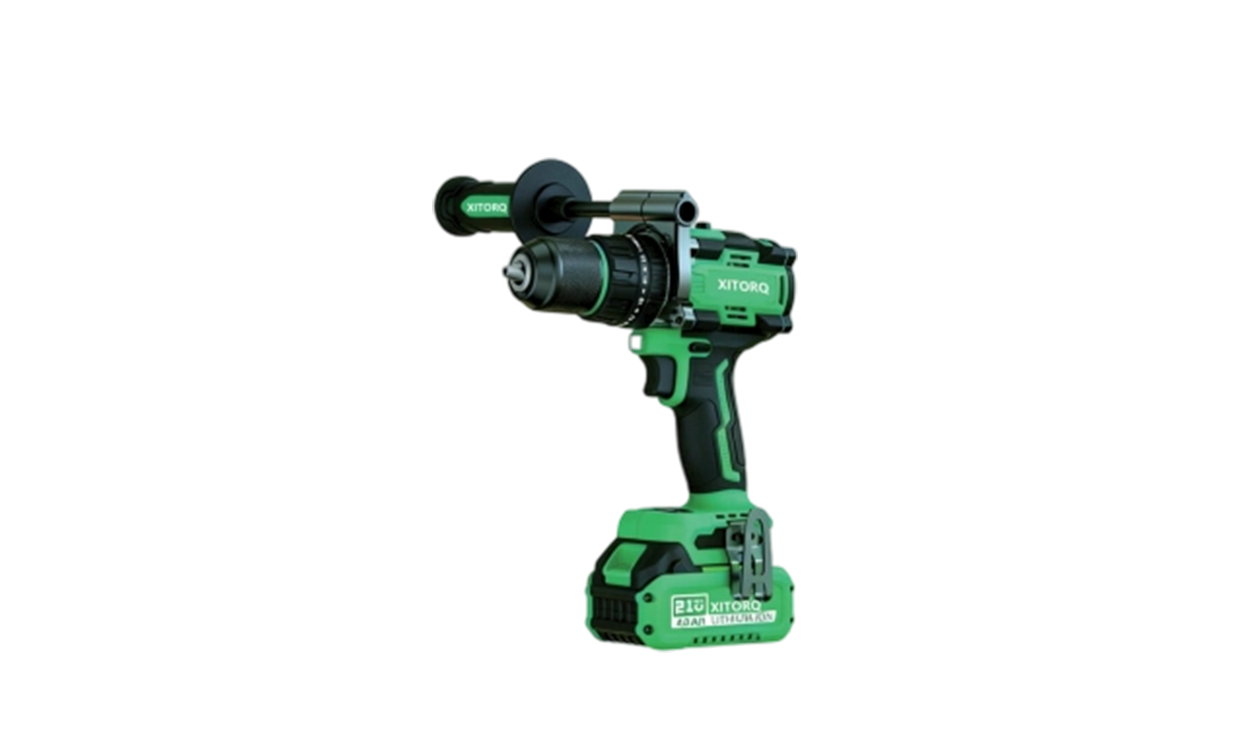 XJ.617 21V Lithium-Ion Brushless Hammer Drill/Driver (Heavy-Duty) — 170N·m Torque, 3-Speed